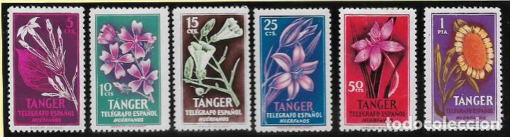 Timbres: TANGER, TELEGRAFO ESPA&Ntilde;OL HUERFANOS.- VARIEDAD DE COLORES-SERIE COMPLETA - VER FOTO