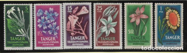 Timbres: TANGER, TELEGRAFO ESPA&Ntilde;OL HUERFANOS.- VARIEDAD DE COLORES-SERIE COMPLETA - VER FOTO