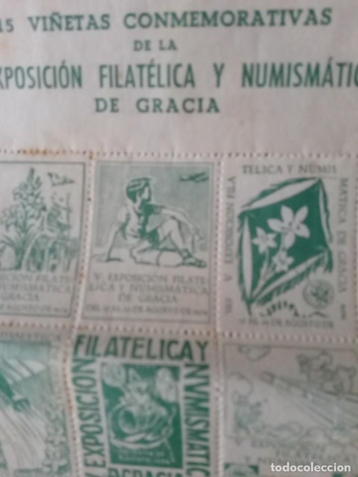 Sellos: Exposicion filat&eacute;lica y numism&aacute;tica de gracia. - Foto 2