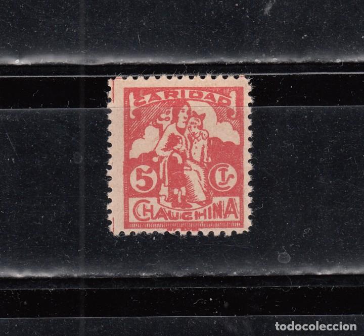Francobolli: CHAUCHINA. CARIDAD. 5 CTS.