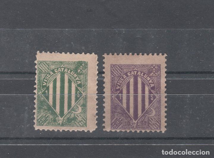 Sellos: VISCA CATALU&Ntilde;A. SERIE 1 - Foto 1