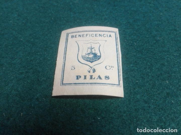 Sellos: BENEFICENCIA PILAS - Foto 1