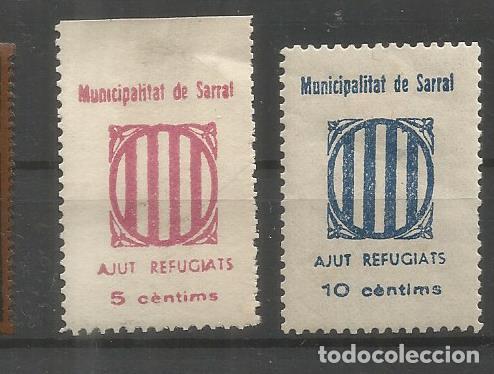 Briefmarken: GUERRA CIVIL VI&Ntilde;ETA CON CHARNELA SARRAL AYUDA REFUGIADOS