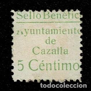 Selos: CL8-19 Guerra Civil CAZALLA DE LA SIERRA Fesofi n&ordm; 1 Variedad Centimo_ sin (s) y _yuntamiento (A) R