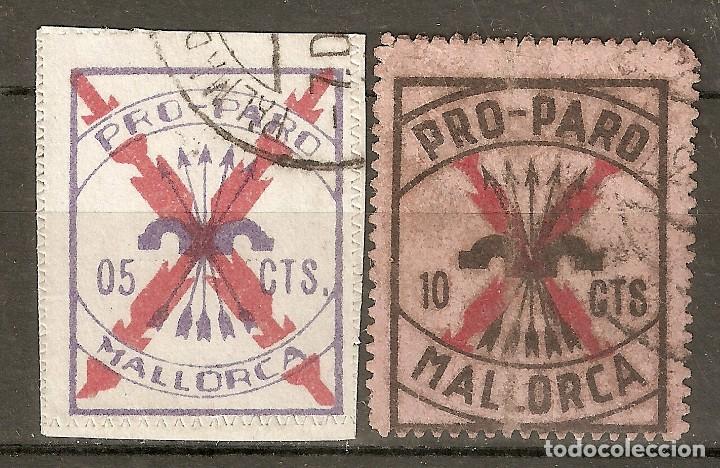 Briefmarken: GUERRA CIVIL LOCALES PRO PARO MALLORCA USADOS