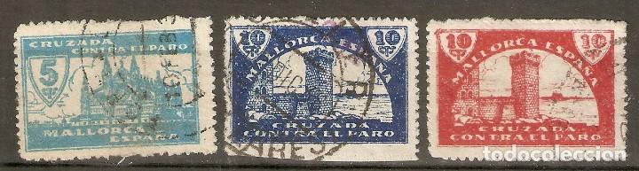 Briefmarken: GUERRA CIVIL LOCALES PRO PARO MALLORCA USADOS