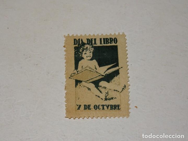 Sellos: VI&Ntilde;ETA DIA DEL LIBRO 7 DE OCTUBRE - Foto 1