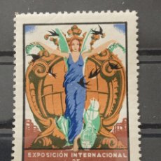 Sellos: ESPAÑA. EXPOSICIÓN INTERNACIONAL BARCELONA EL ARTE EN ESPAÑA. 1929. NUEVO **