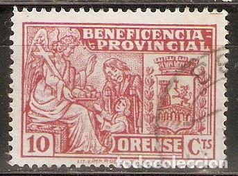 Sellos: PATRIOTICOS ORENSE USADO - Foto 1