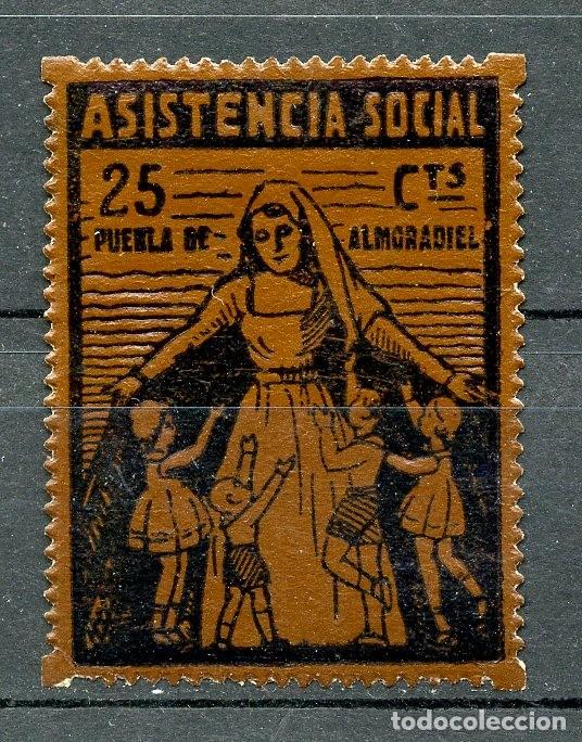 Briefmarken: PUEBLA DE ALMORADIEL (TOLEDO). LOCAL REPUBLICANO EDIFIL N&ordm; 1