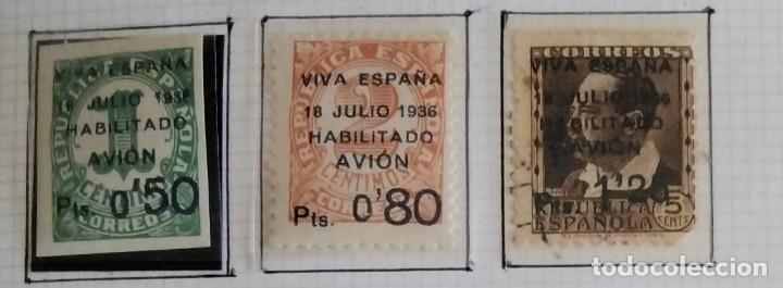 Stamps: Sello guerra civil espa&ntilde;ola