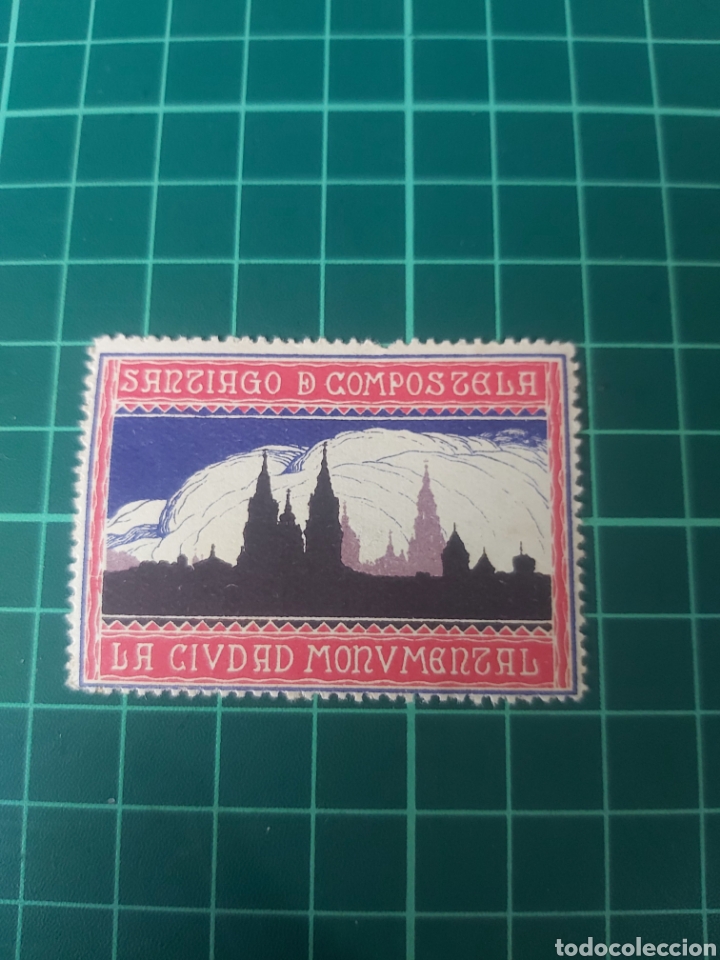 Selos: SANTIAGO DE COMPOSTELA VI&Ntilde;ETA CIUDAD MONUMENTAL NUEVA RARA