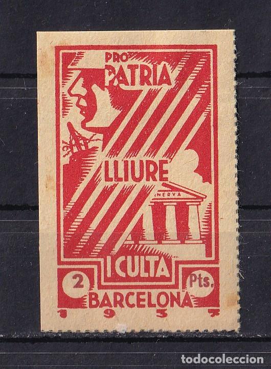 Sellos: BARCELONA. EDIFIL 245* - Foto 1