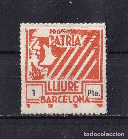 Sellos: BARCELONA. EDIFIL 219* - Foto 1