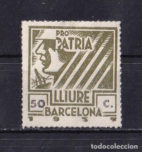 Sellos: BARCELONA. EDIFIL 217* - Foto 1