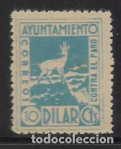 Briefmarken: DILAR,GRANADA-. 10 CTS.-CONTRA EL PARA- VER EDIFIL N&ordm; 4/13. VER FOTO