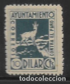 Briefmarken: DILAR,GRANADA-. 10 CTS.-CONTRA EL PARA- VER EDIFIL N&ordm; 4/13. VER FOTO