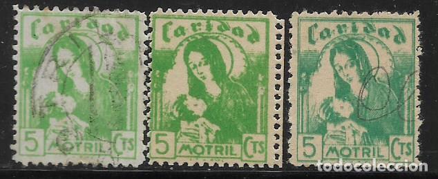 Briefmarken: MOTRIL-GRANADA- 5 CTS. ,EDIFIL N&ordm; 5-6-7, VER FOTO