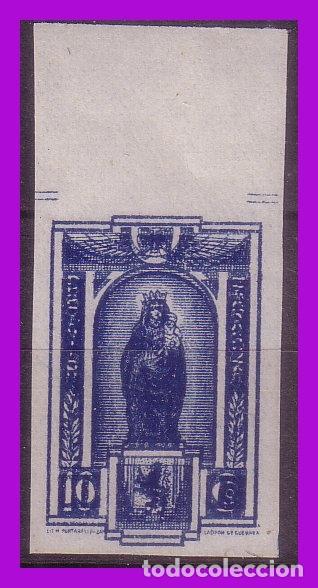 Briefmarken: Sello local, Guerra Civil, Zaragoza, Fesofi n&ordm; 14d * * variedad