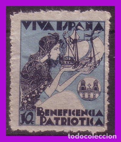 Francobolli: Sello local, Guerra Civil, Pontevedra, Fesofi n&ordm; 1 * *