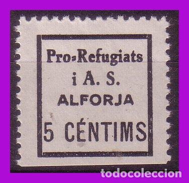Briefmarken: Guerra Civil, Sellos locales, Tarragona, ALFORJA, Fesofi n&ordm; 1 * *