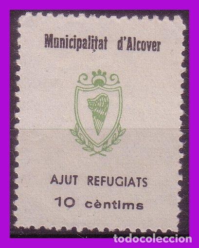 Briefmarken: Guerra Civil, Sellos locales, Tarragona, ALCOVER, Fesofi n&ordm; 10 *