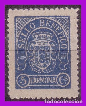 Francobolli: Guerra Civil, Sellos locales, SEVILLA, Carmona, Fesofi n&ordm; 1 * *