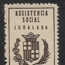Selos: IGUALADA, 5 CTS.--ASISTENCIA SOCIAL- VER FOTO. Lote 342450023