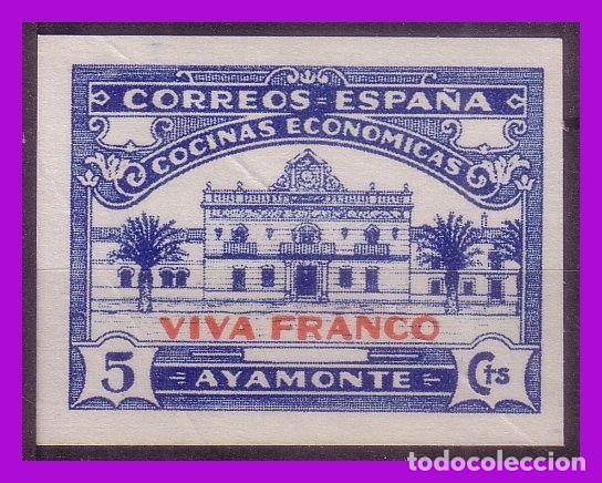 Briefmarken: Guerra Civil, Locales, Ayamonte HUELVA, FESOFI n&ordm; 8s * *