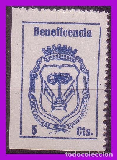 Briefmarken: Guerra Civil, Locales, Manzanilla, HUELVA, FESOFI n&ordm; 3 * *