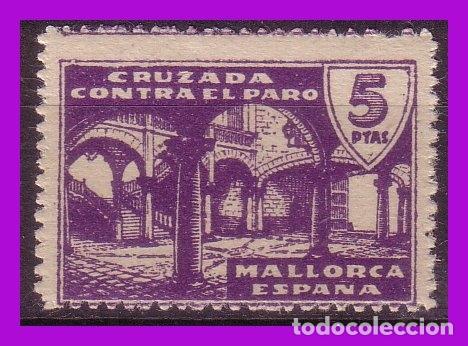 Briefmarken: Guerra Civil, Locales, Mallorca, Baleares, FESOFI n&ordm; 58 * *