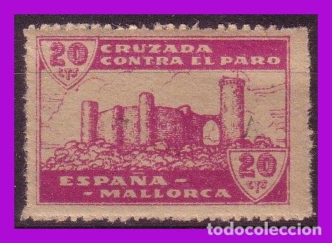 Briefmarken: Guerra Civil, Locales, Mallorca, Baleares, FESOFI n&ordm; 53 * * letra A