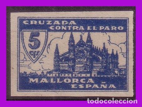 Briefmarken: Guerra Civil, Locales, Mallorca, Baleares, FESOFI n&ordm; 40sa * *