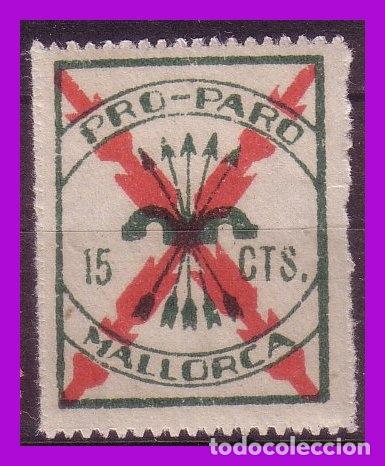 Briefmarken: Guerra Civil, Locales, Mallorca, Baleares, FESOFI n&ordm; 3a * *
