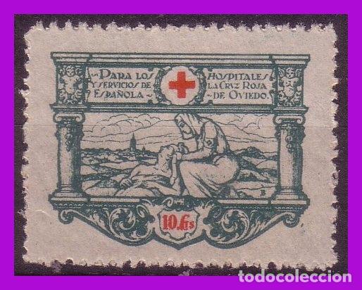 Briefmarken: Guerra Civil, Locales, &Aacute;STURIAS, FESOFI n&ordm; 2 * *