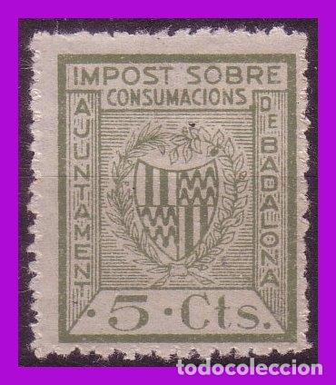 Briefmarken: Guerra Civil, Locales, Badalona, BARCELONA, FESOFI n&ordm; 11 *