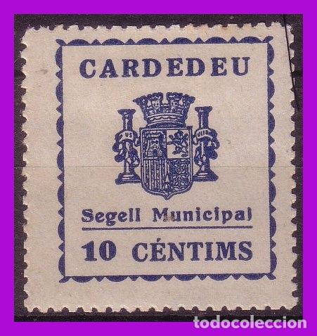 Briefmarken: Guerra Civil, Locales, Cardedeu, BARCELONA, FESOFI n&ordm; 2 *