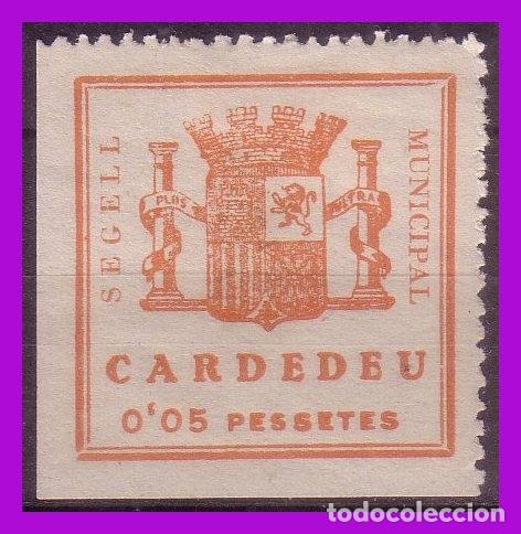 Briefmarken: Guerra Civil, Locales, Cardedeu, BARCELONA, FESOFI n&ordm; 5 *