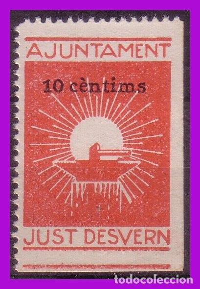 Briefmarken: Guerra Civil, Locales, Just Desvern, BARCELONA, FESOFI n&ordm; 12(*)