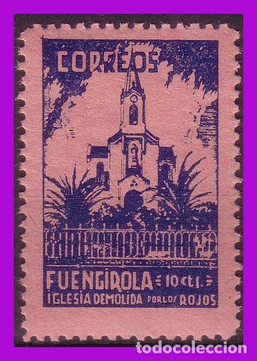 Briefmarken: Guerra Civil, Locales, Fuengirola, M&Aacute;LAGA, FESOFI N&ordm; 13 (*)