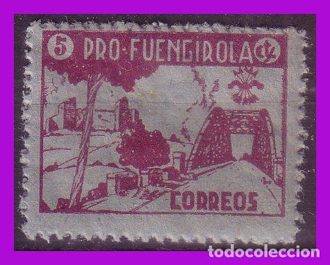 Briefmarken: Guerra Civil, Locales, Fuengirola, M&Aacute;LAGA, FESOFI N&ordm; 10 (*)