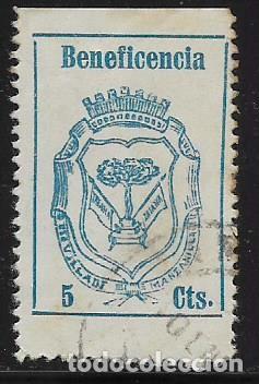 Briefmarken: MANZANILLA- HUELVA-BENEFICENCIA-VER FOTO