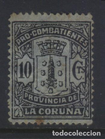 Sellos: S-7403- LA CORU&Ntilde;A. PRO COMBATIENTES. - Foto 1