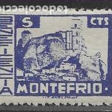 Selos: MONTEFRIO-GRANADA, 5 CTS, BENEFICENCIA-,VER FOTO. Lote 359159200