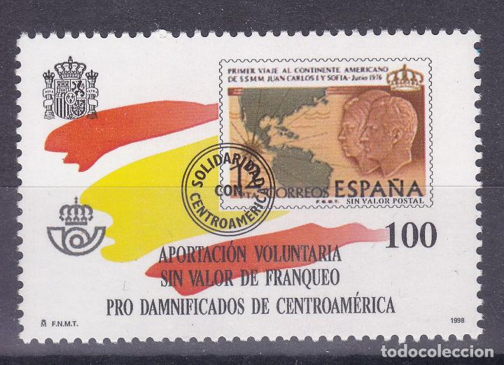 Briefmarken: BB11-Vi&ntilde;eta Pro Damnificados Centroam&eacute;rica ** Sin Fijasellos. Lujo