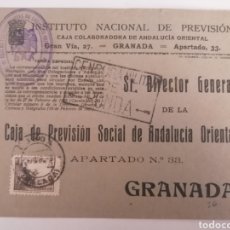 Sellos: RONDA A GRANADA. SOBRE MAR. 1939. CENSURA MILITAR DE RONDA.. Lote 362623095