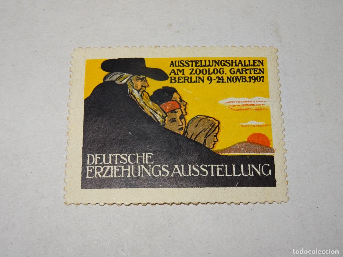 Timbres: VI&Ntilde;ETA DEUTSCHE ERZIEHUNGS AUSSTELLUNG 1907 - POCAS SE&Ntilde;ALES DE USO