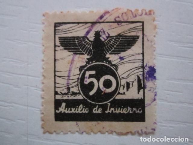 Timbres: SELLO BENEFICO GUERRA CIVIL AUXILIO DE INVIERNO