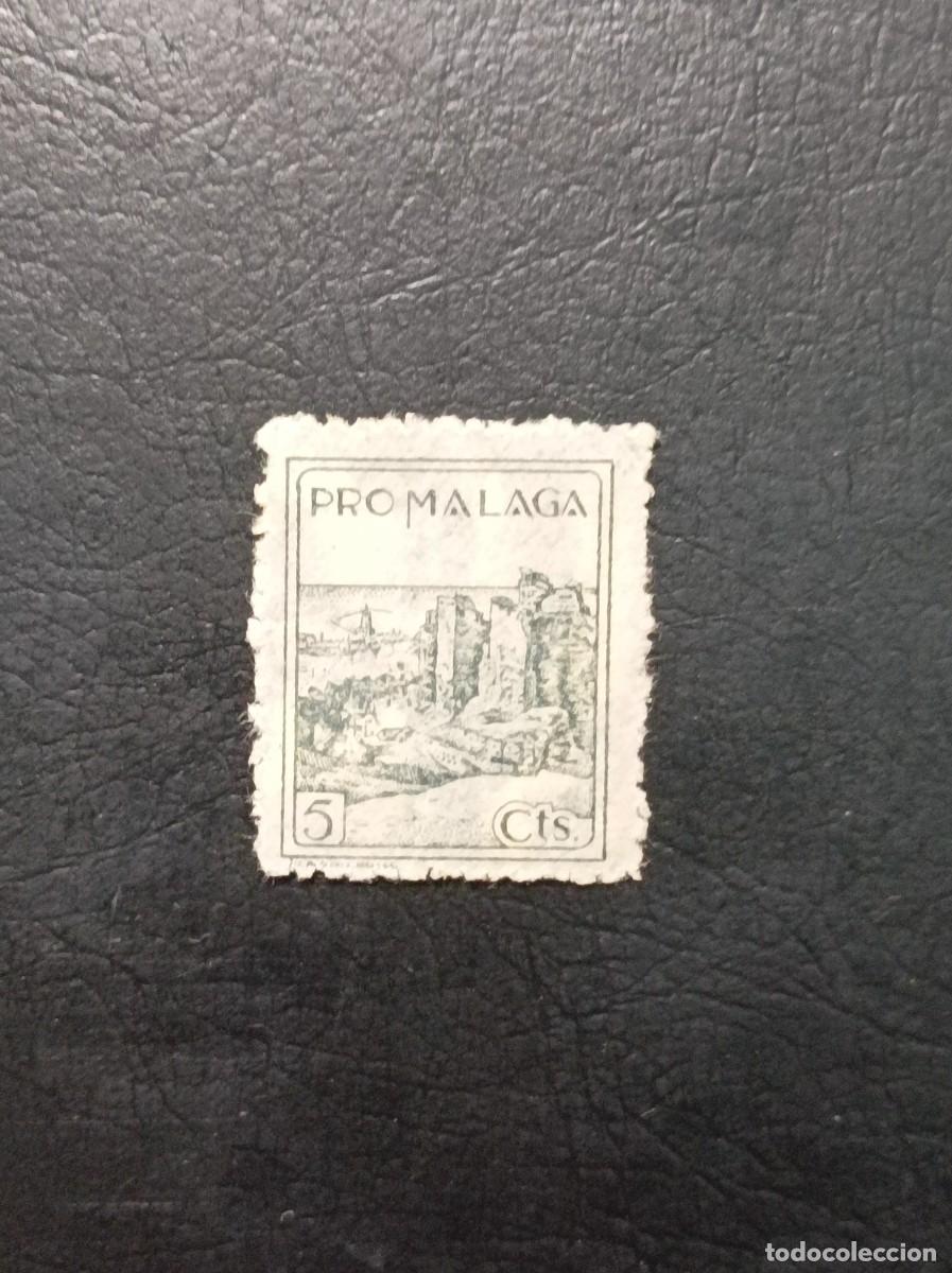 Sellos: Pro M&aacute;laga. 1a tirada - Foto 1