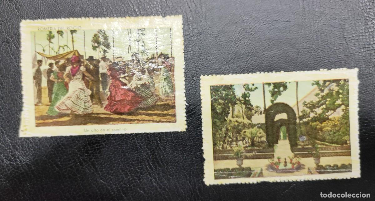 Sellos: SEVILLA. LOTE DE DOS VI&Ntilde;ETAS. - Foto 1